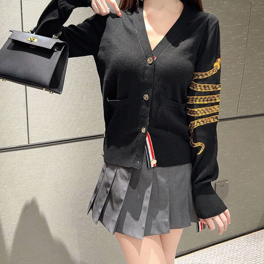 TNOM  2025 Snake cardigan