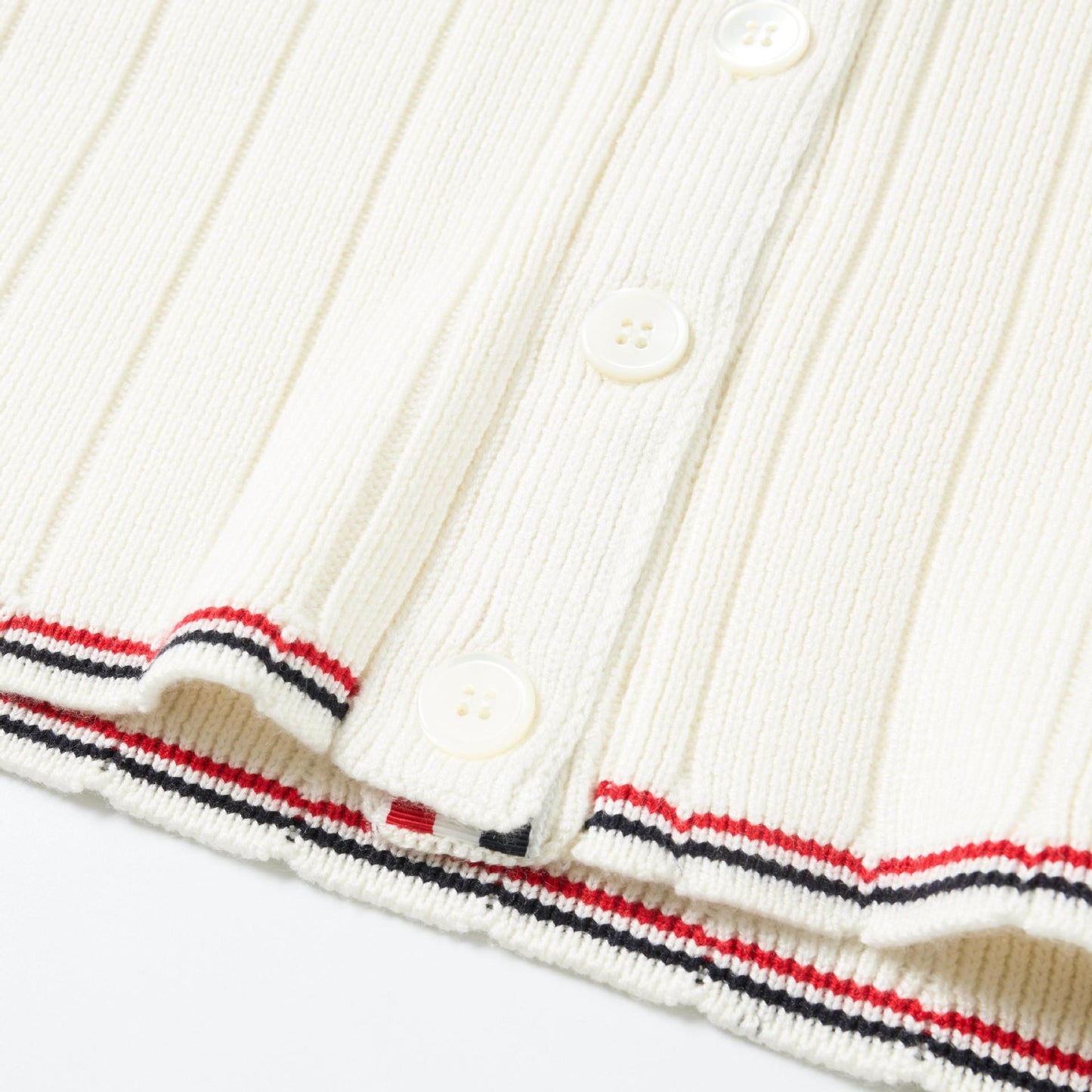 Cotton wool knitted cardigan