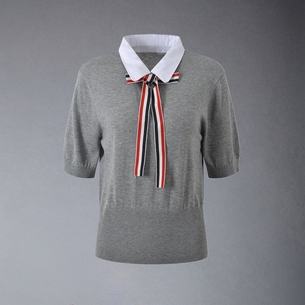 TNOM Women Ribbon POLO shirt