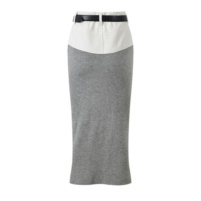 2025 SS Slim Fit Skirt