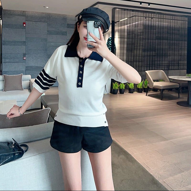 Knitted T-shirt