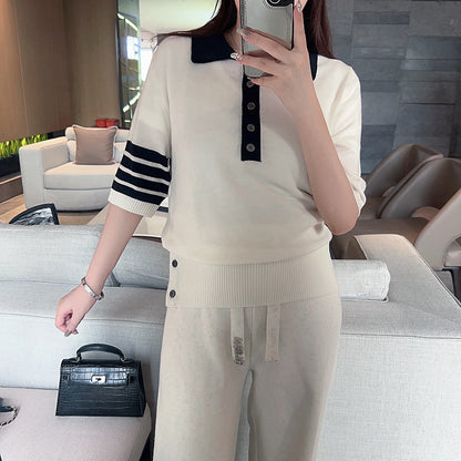 Knitted T-shirt