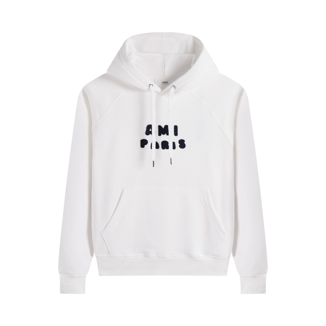 AMI  cotton hoodie