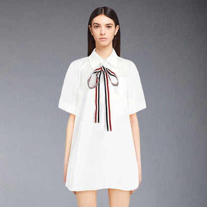 TNOM  2025  Bow Shirt Dress