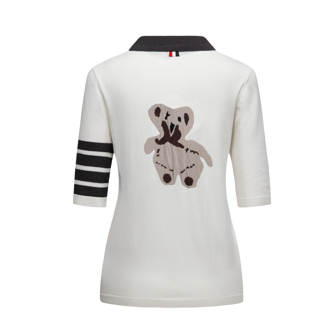 TNOM Women Bear POLO shirt
