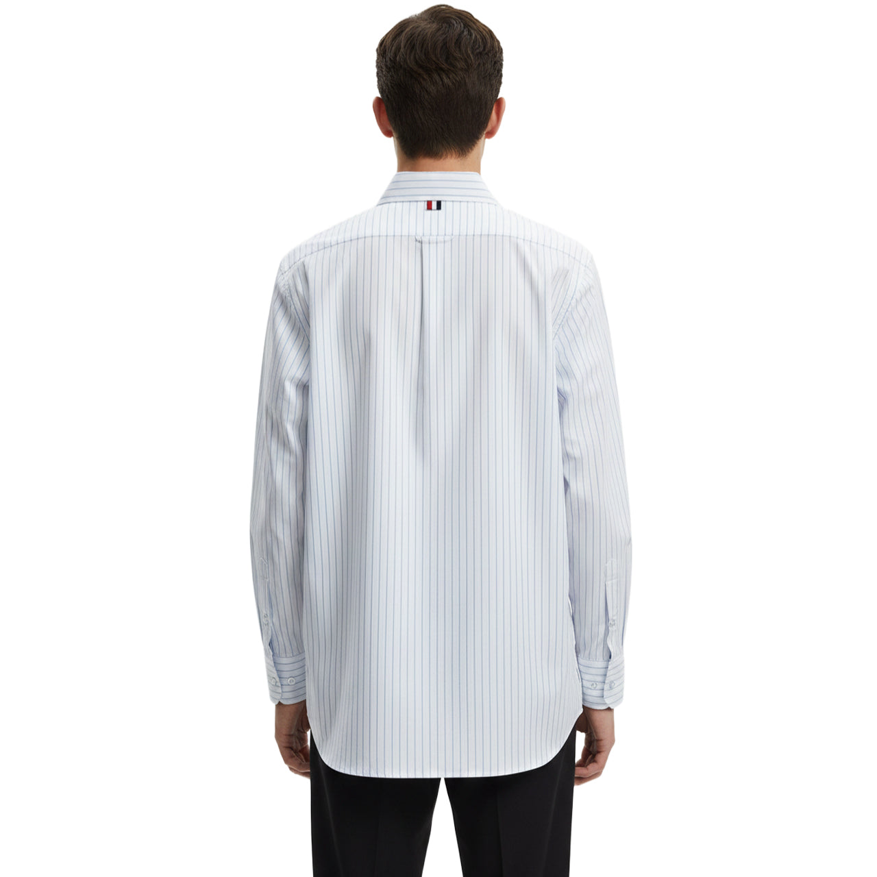 Men's Casual Business Shirt — 100% Cotton Button-Down Shirt