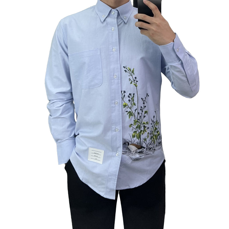 2025 Embroidered Oxford Shirt
