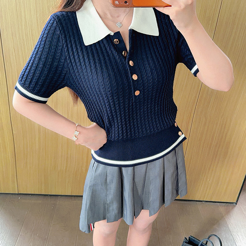 New Knitted T-Shirt