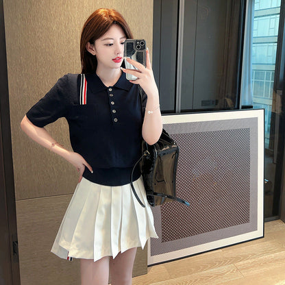 Color stripe T-shirt