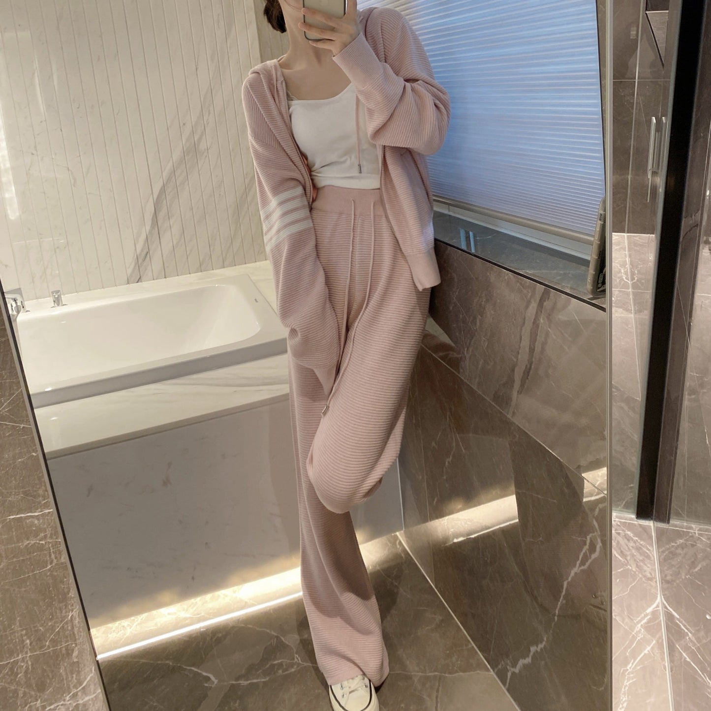 2025 Hoodie + wide-leg pants set