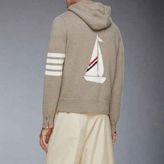 TNOM 2025 Thick Hooded Sweater