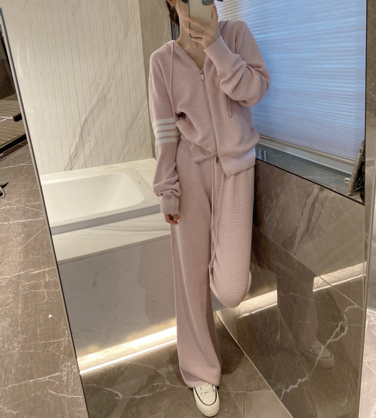2025 Hoodie + wide-leg pants set