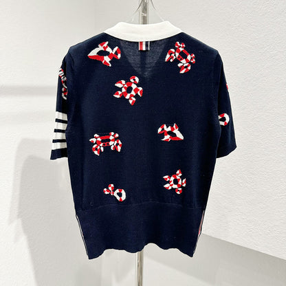 TNOM  Jacquard Cardigan