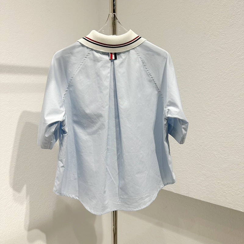 short-sleeved shirt