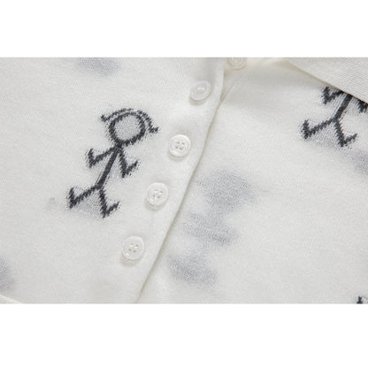 TNOM Women Stickman POLO shirt
