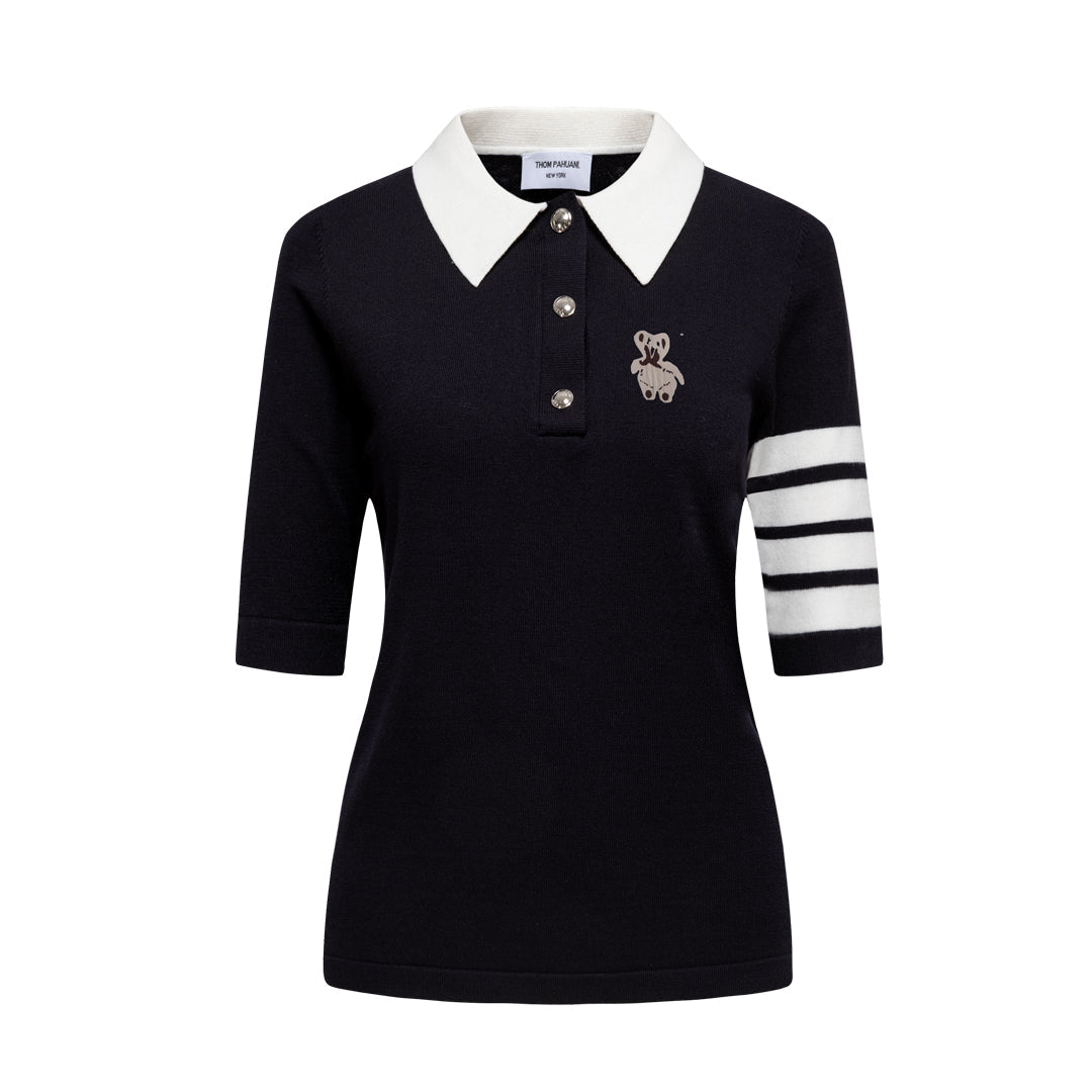 TNOM Women Bear POLO shirt