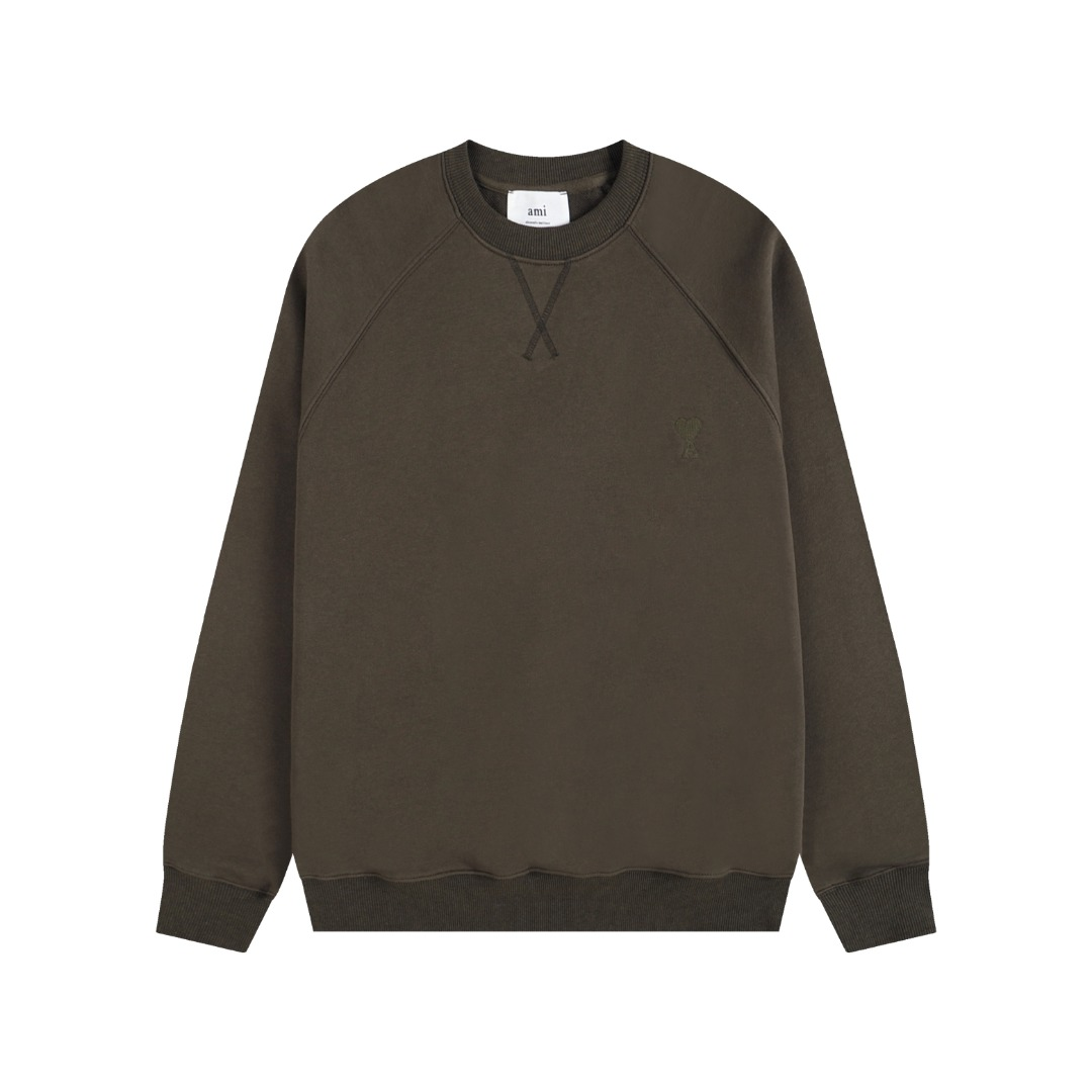 AMI  cotton hoodie