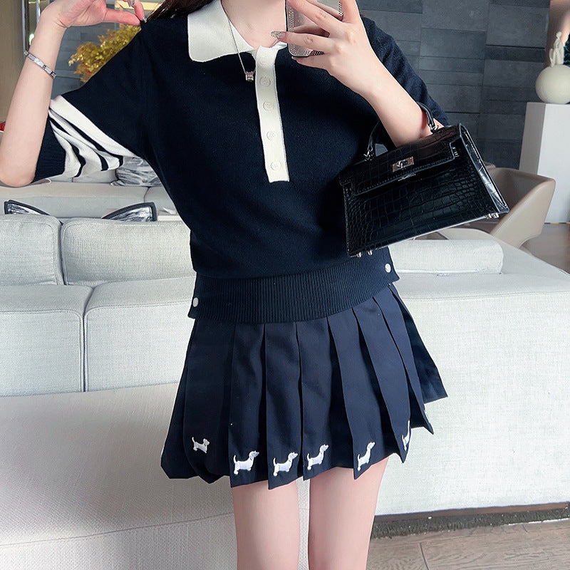 Knitted T-shirt