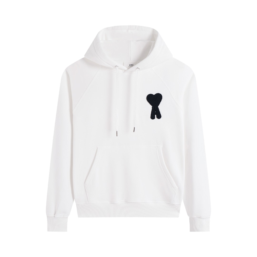 AMI  cotton hoodie