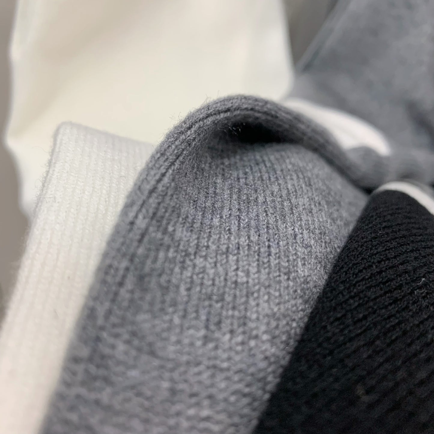 Knitted wide-leg pants