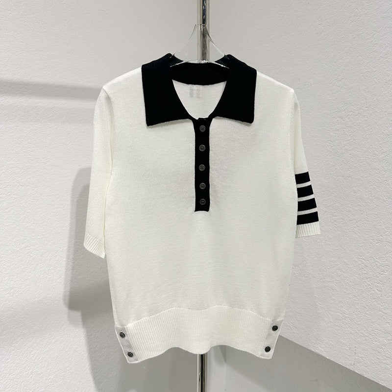 Knitted T-shirt