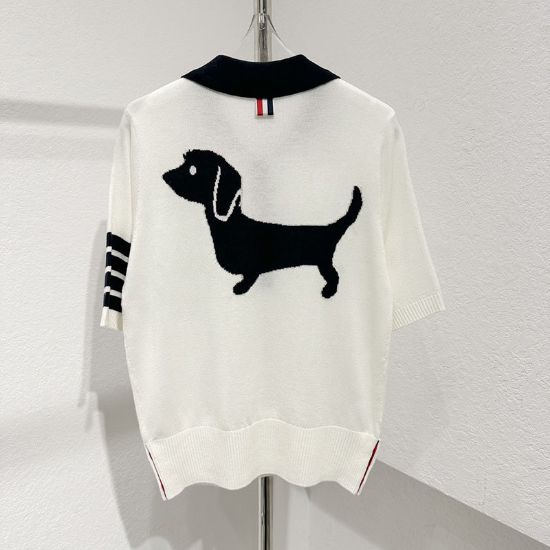 Knitted T-shirt