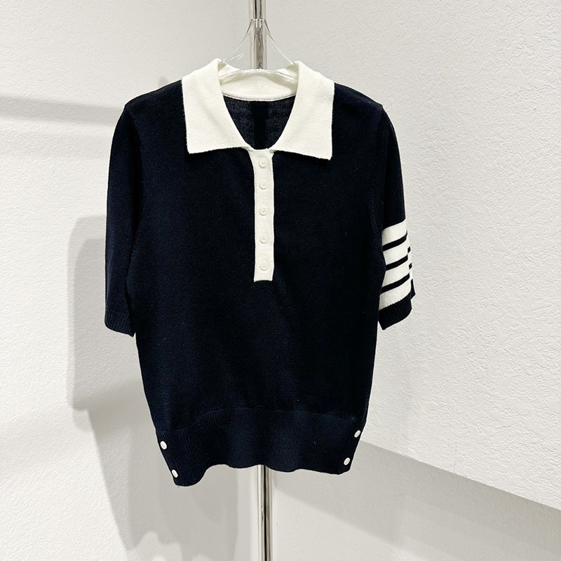 Knitted T-shirt