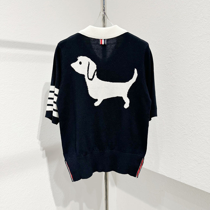 Knitted T-shirt