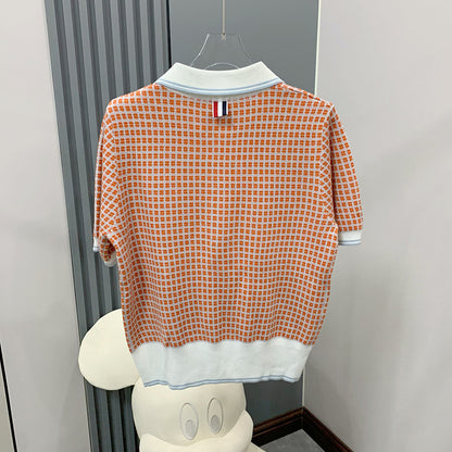 plaid T-shirt