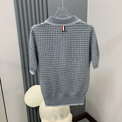 plaid T-shirt