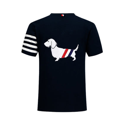 TNOM Puppy embroidery T-shirt