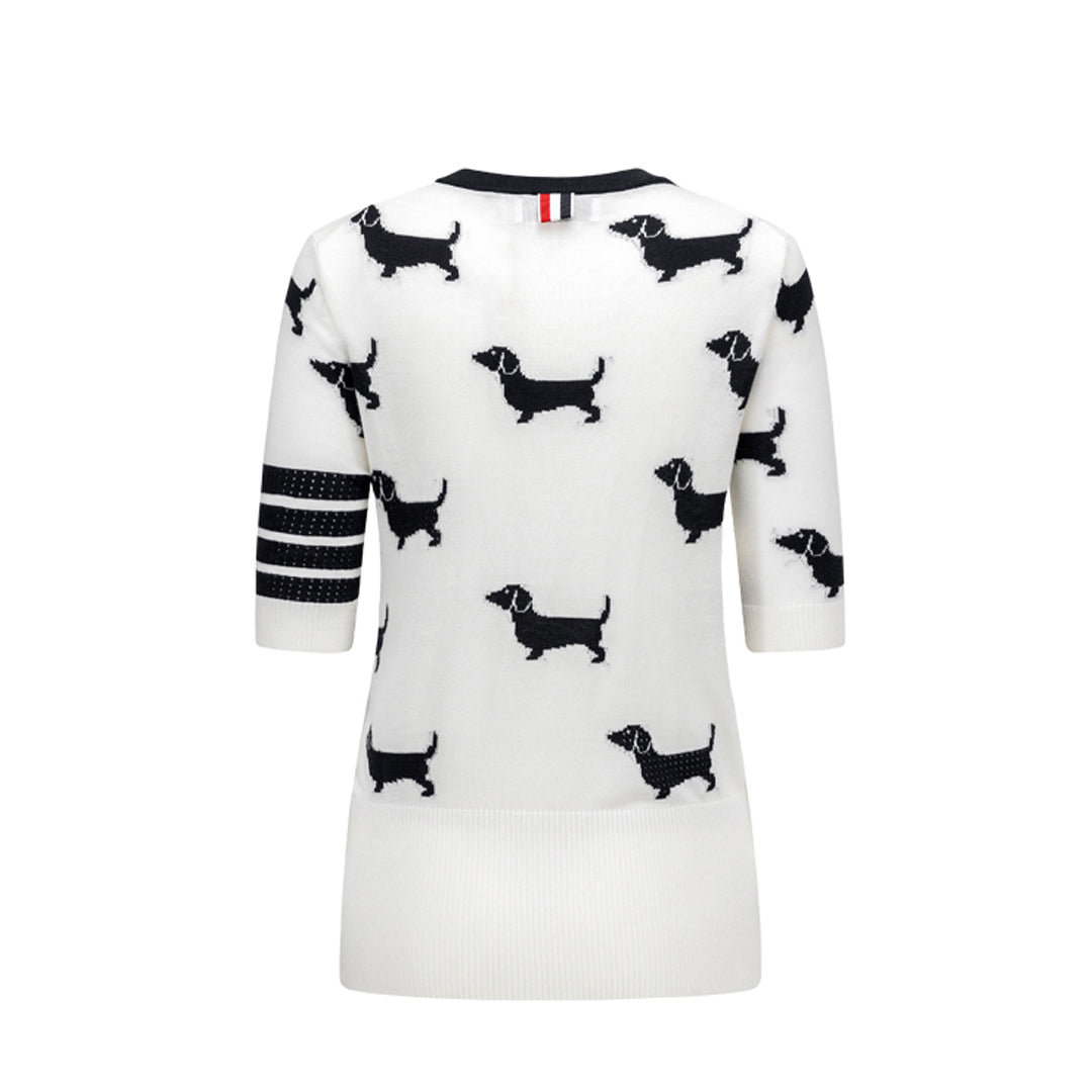 TNOM women puppy T-shirt