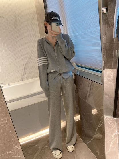 2025 Hoodie + wide-leg pants set