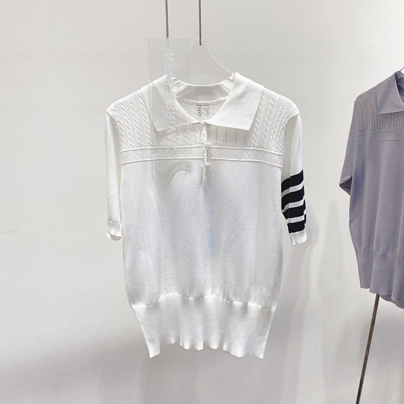 TNOM Hollow knit sweater