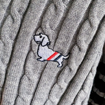 2025  Crew neck cardigan