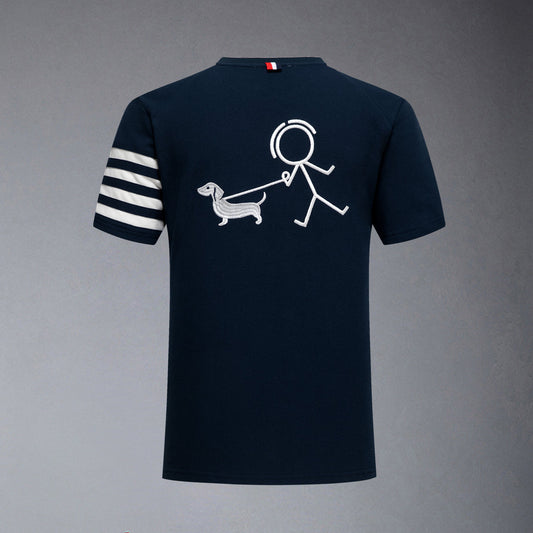 TNOM Puppy embroidered T-shirt