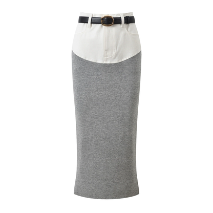 2025 SS Slim Fit Skirt