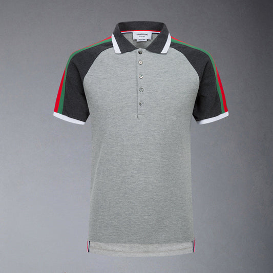 TNOM Colorblock POLO Shirt