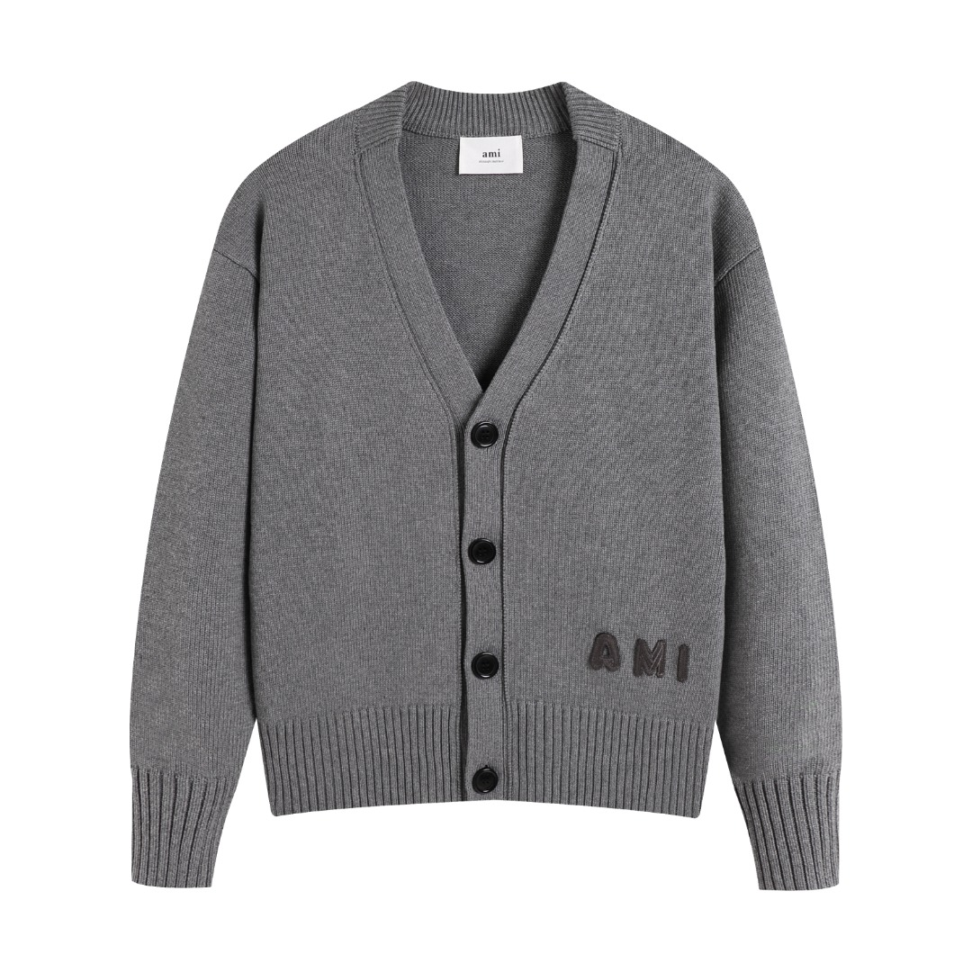 AMI  Cotton and wool sweater
