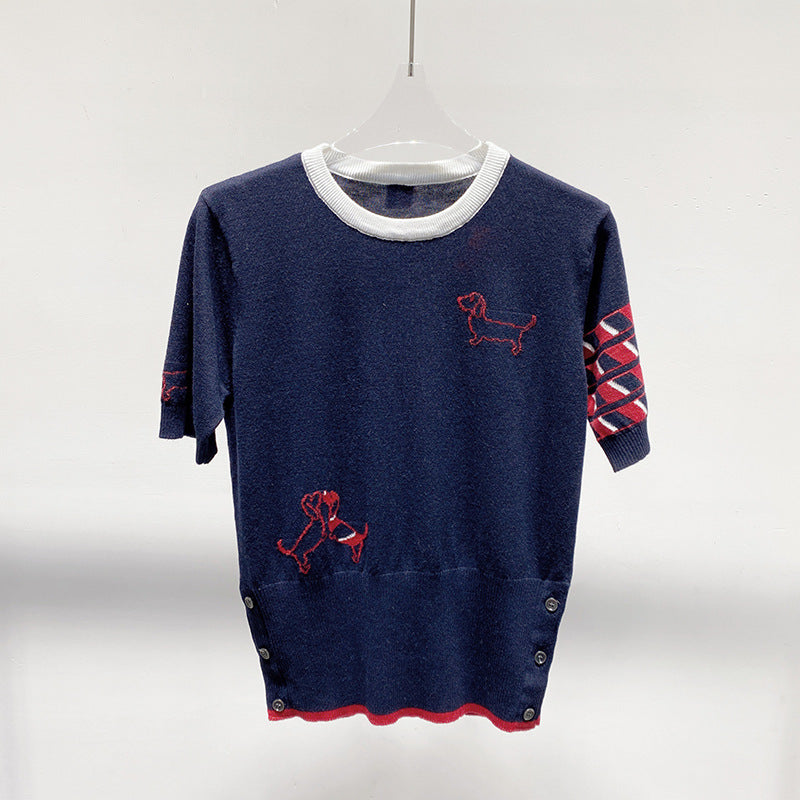 TNOM  Embroidered sweater