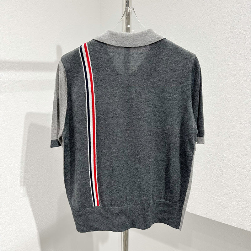 Color stripe T-shirt