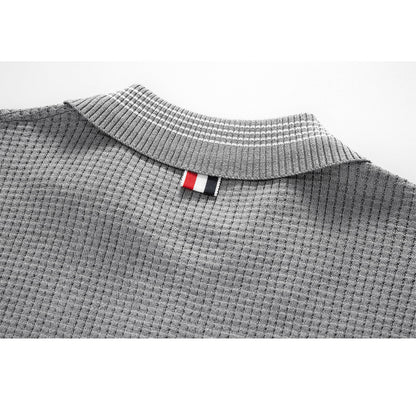 TNOM Waffle fabric POLO Shirt