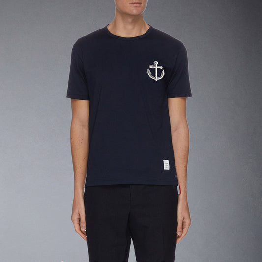 TNOM Anchor Embroidery  T-shirt