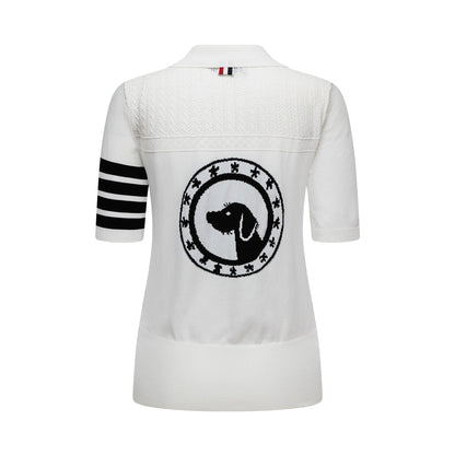 TNOM Women Bear POLO shirt