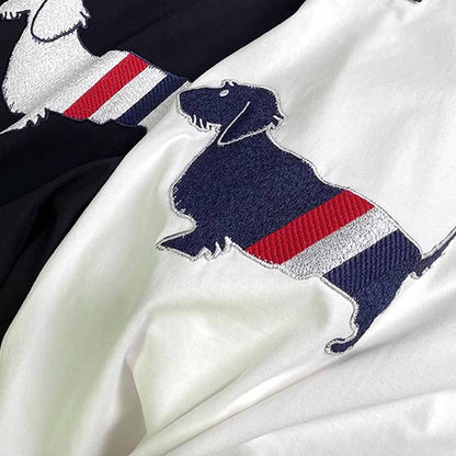 TNOM Puppy embroidery T-shirt