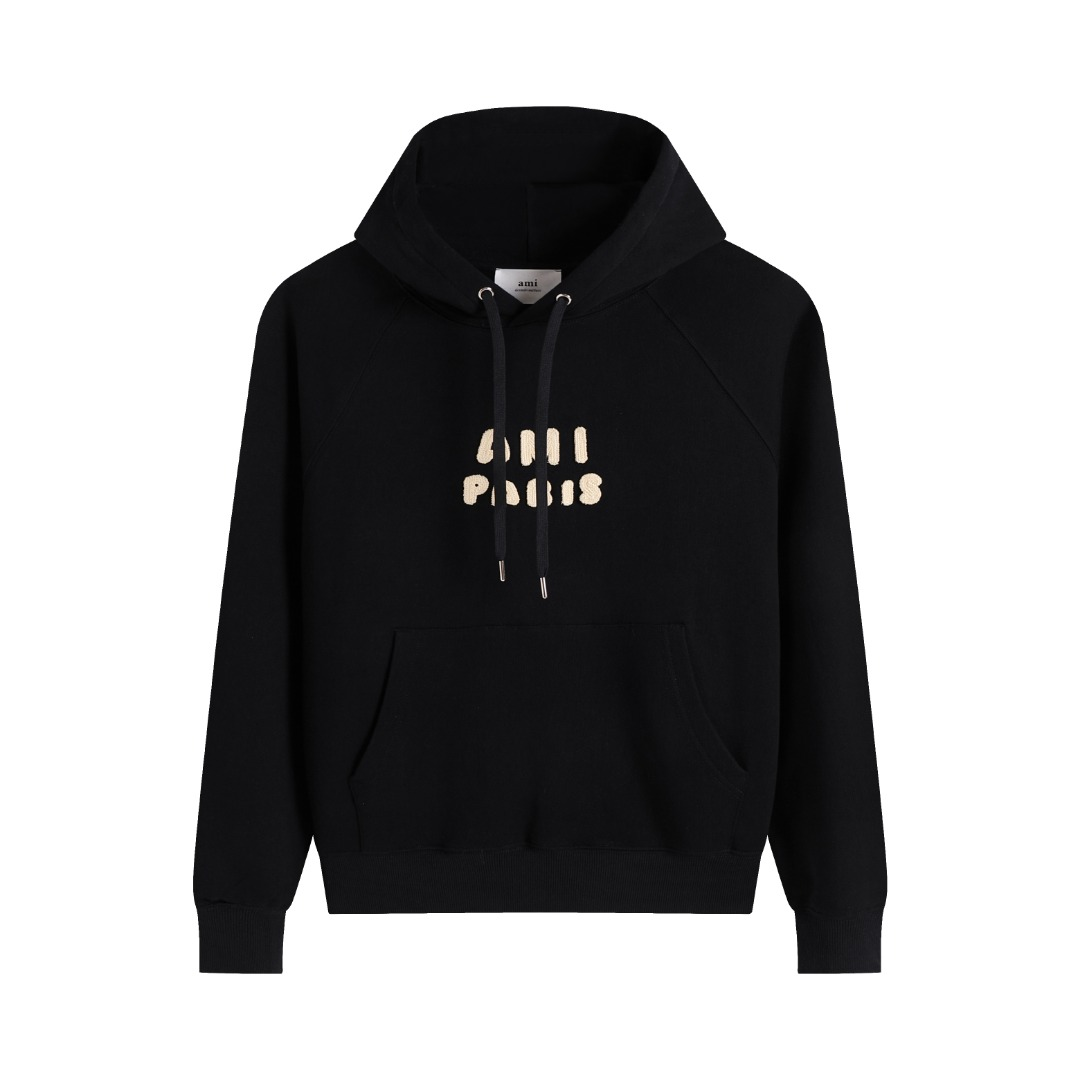 AMI  cotton hoodie