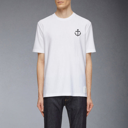 TNOM Anchor embroidery T-shirt