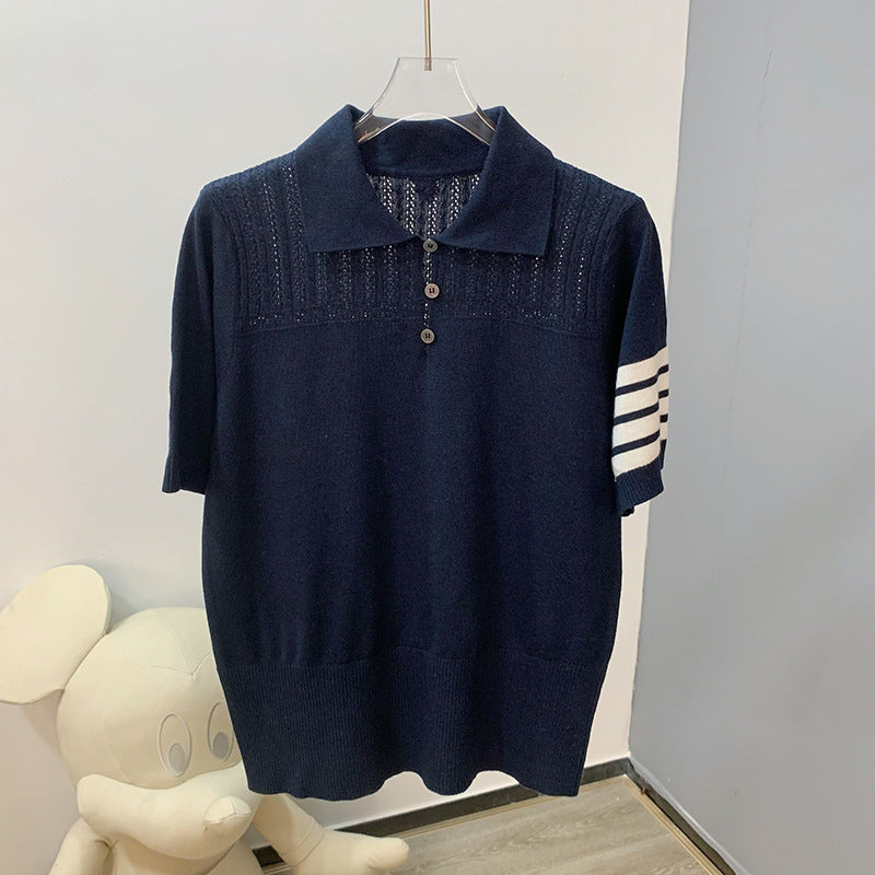 TNOM Hollow knit sweater