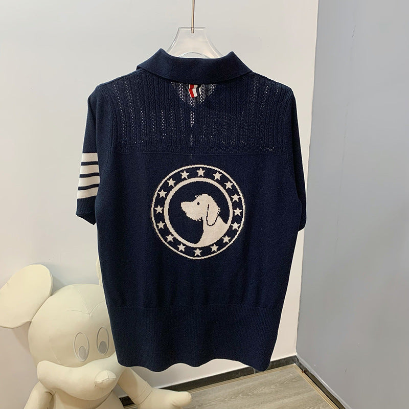 TNOM Hollow knit sweater