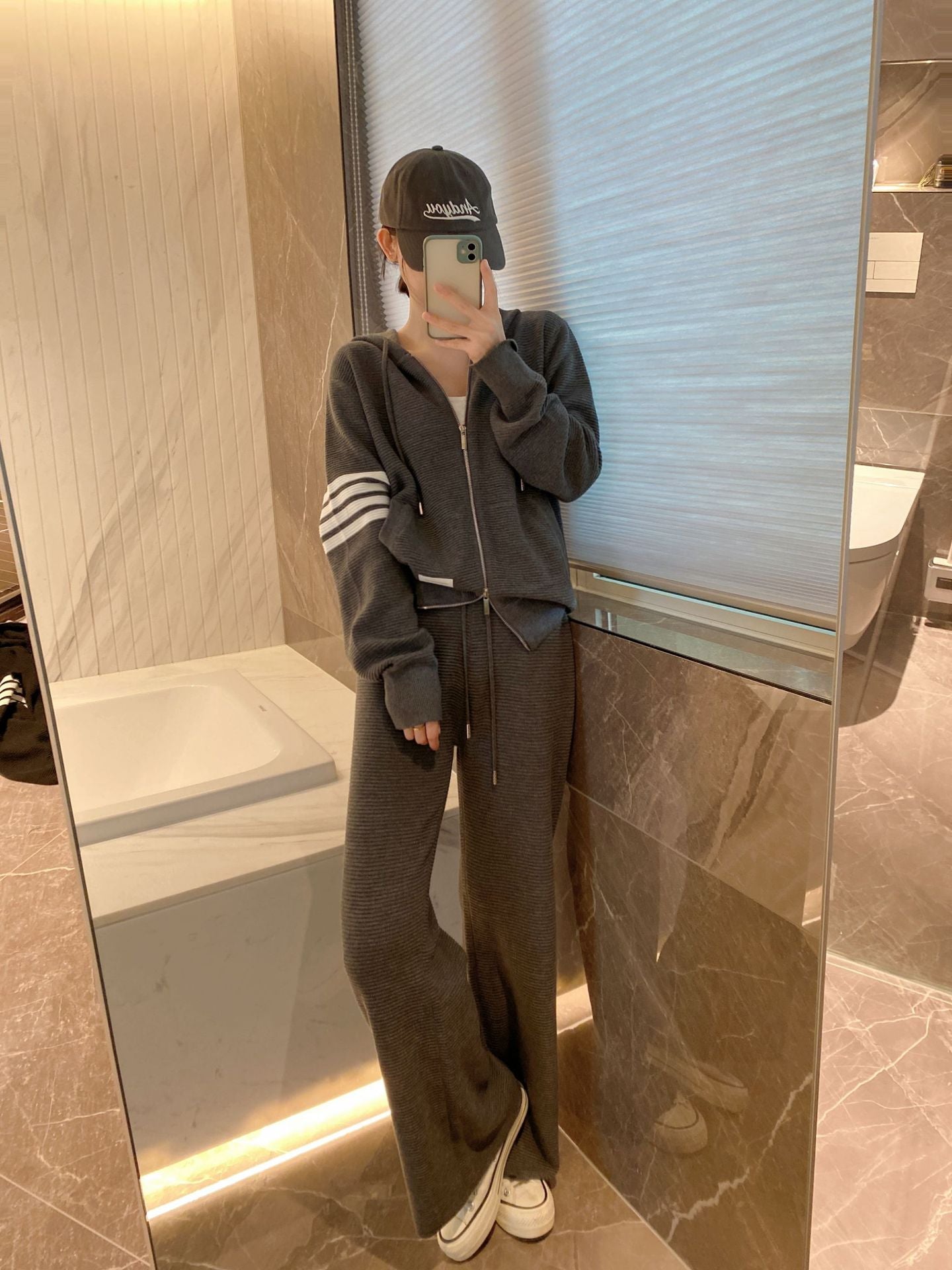 2025 Hoodie + wide-leg pants set